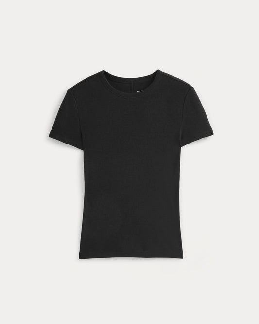womens-everlight-short-sleeve-crew-black | alt