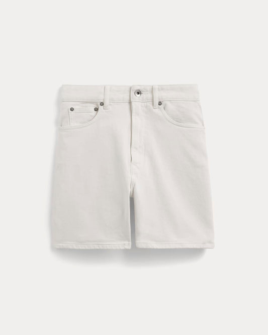 womens-a-line-denim-short-white | alt