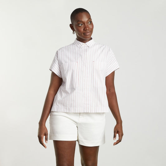 womens-box-cut-shirt-red-pinstripe | primary
