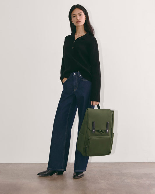 womens-canvas-backpack-dark-forest | alt