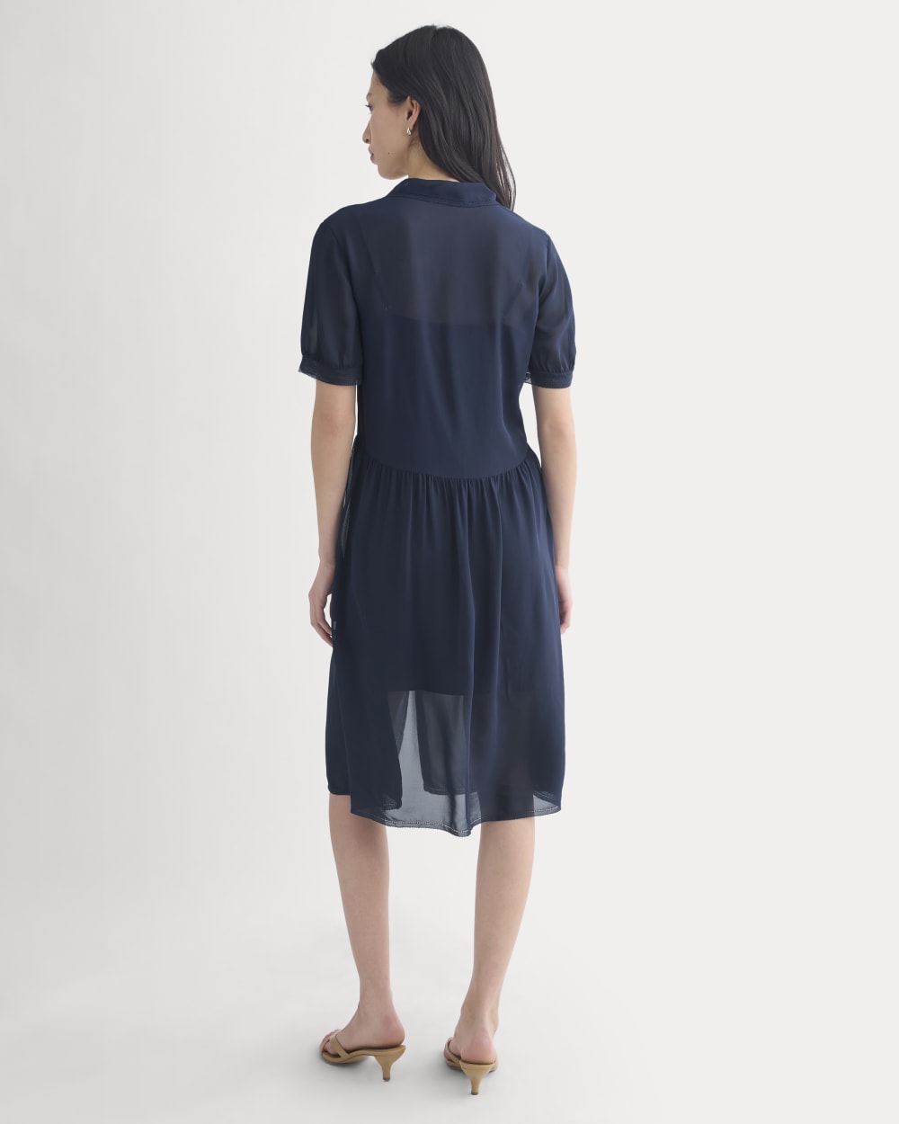 womens-notch-collar-shirtdress-silk-navy