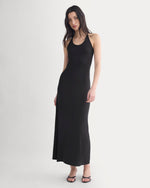 womens-racerback-maxi-knit-dress-black | primary