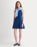 womens-drop-waist-mini-dress-estate-blue | primary