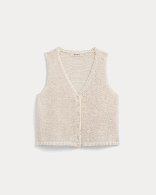 womens-tie-front-tank-in-tape-yarn-bone | alt