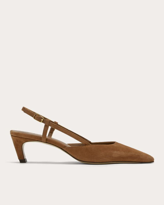 womens-studio-slingback-heel-saddle-brown-suede | primary