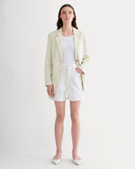 womens-a-line-denim-short-white | primary