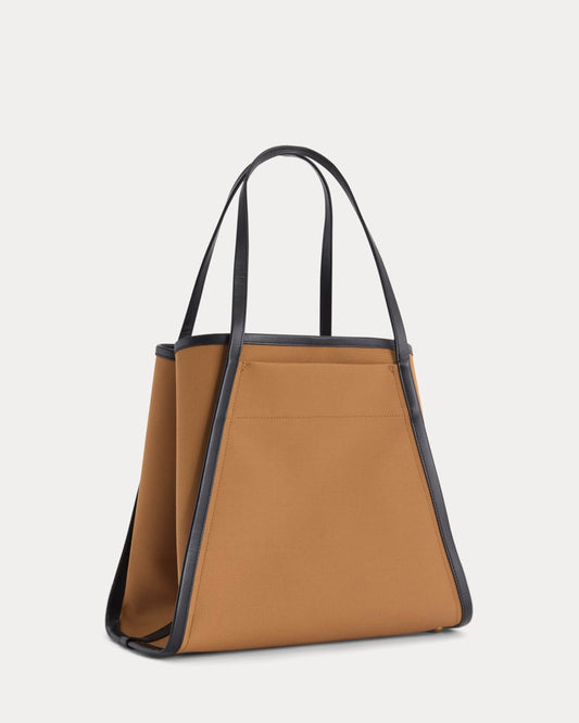womens-lug-large-canvas-tote-bag-golden-brown | alt