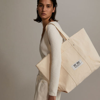 unisex-organic-canvas-weekender-natural | alt