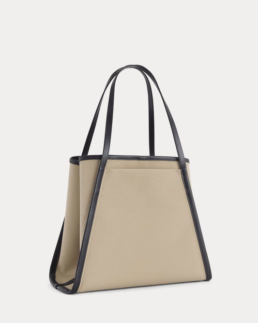 womens-lug-large-canvas-tote-bag-trench-coat-khaki | alt