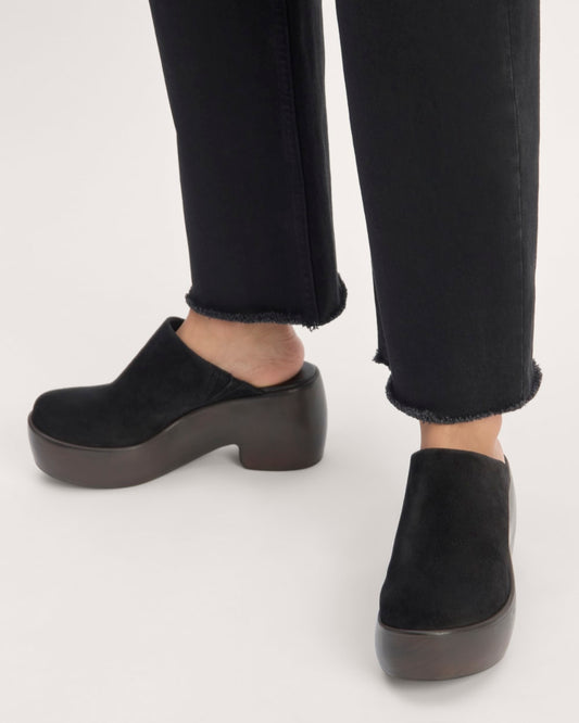 womens-wooden-puffa-clog-black-suede | alt