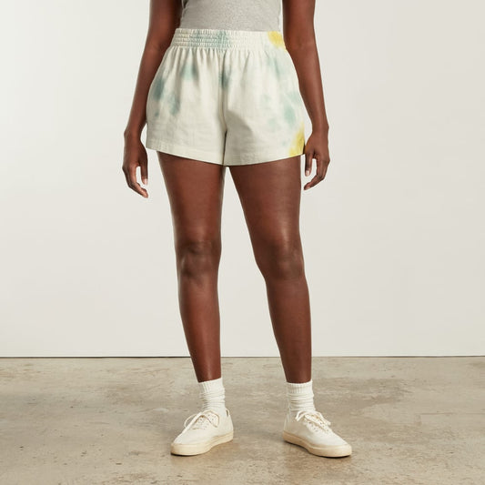 womens-retro-jersey-short-seafoam-tie-dye | primary