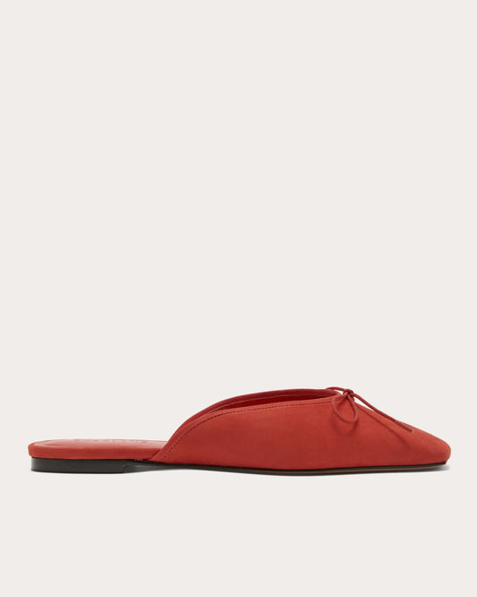 womens-ballet-mule-red-suede | primary