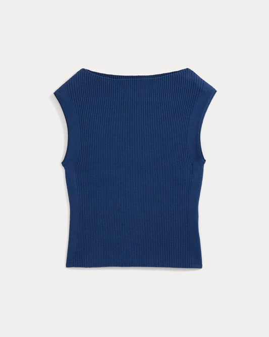 womens-boat-neck-ribbed-knit-estate-blue | alt