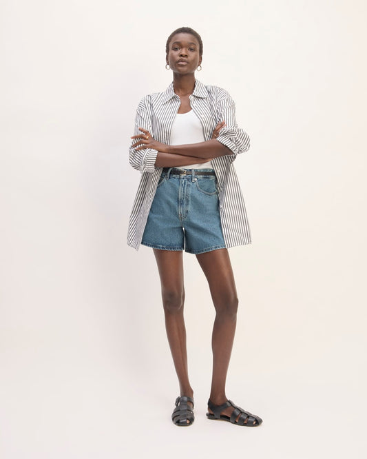 womens-a-line-denim-short-mid-blue | primary