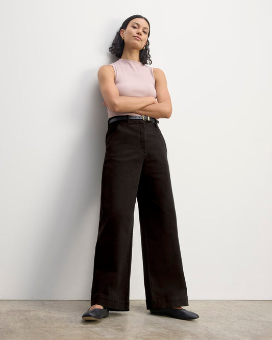 womens-cotton-phoebe-trouser-black | primary